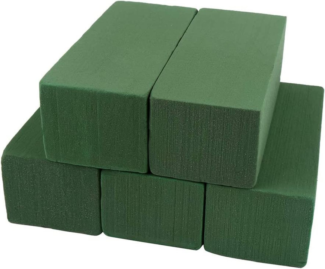 Floral Foam Bricks,florist Styrofoam Green Blocks Supplies for Flower