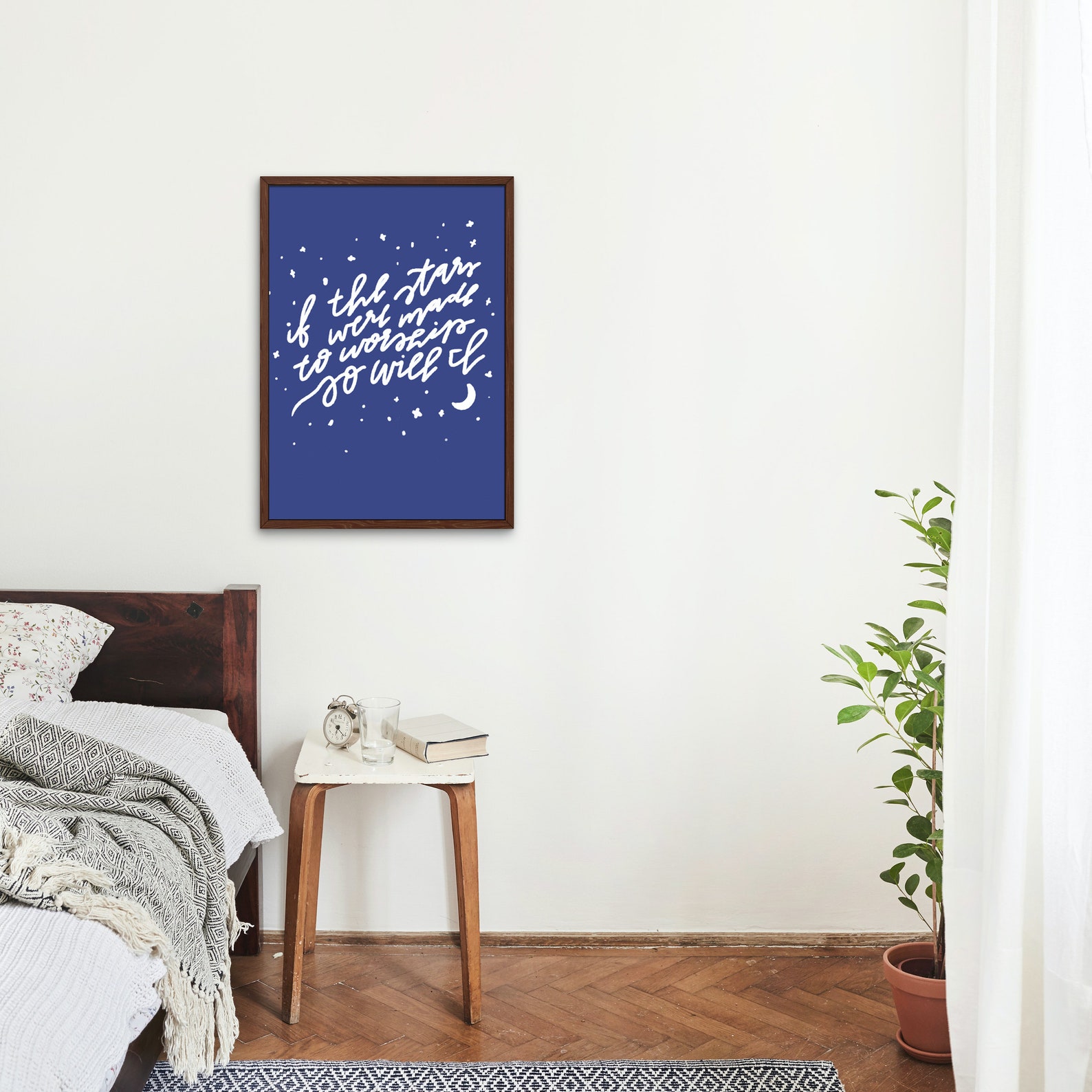 Christian Worship Lyrics Quote, Instant Download Art, so Will I Print ...