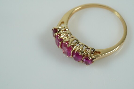 Antique 9ct Ruby Ring - Exceptional! - image 5