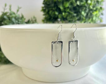 Joyería de semilla de mostaza, joyería de esperanza hecha a mano, joyería de plata con semilla de mostaza, regalos de fe, joyería de las Escrituras, regalo, pendiente de mostaza, joyería bíblica colgante