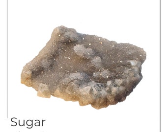 Preciosa fluorita de azúcar brillante: ¡magia absoluta!