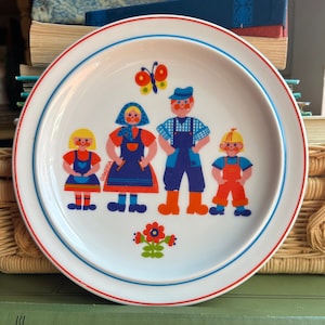 Vintage Thomas Germany Brigitte Extra Modell Childs Lunch Salatteller Sammlerstück Ersatz Gallery Wall Decor Farming Family