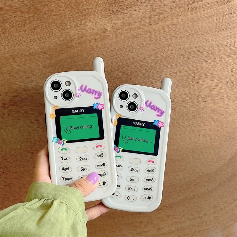 Retro Y2K T9 Flip Phone Case for Iphone 14 13 12 11 Pro Max Etsy