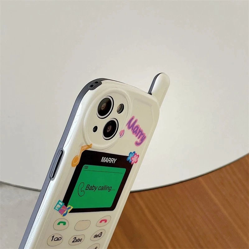 Retro Y2K T9 Flip Phone Case for Iphone 14 13 12 11 Pro Max Etsy