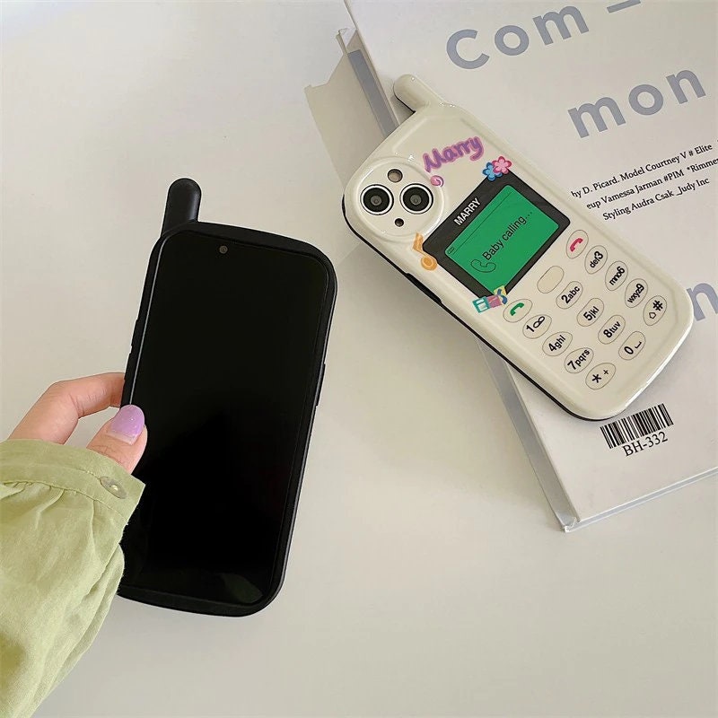 Retro Y2K T9 Flip Phone Case for Iphone 14 13 12 11 Pro Max Etsy
