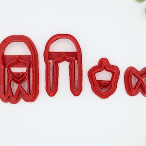 REBEL 4- Piece - Polymer Clay Cutter Set