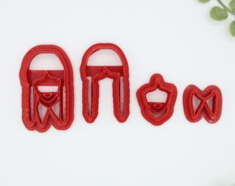 REBEL 4- Piece - Polymer Clay Cutter Set