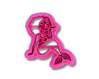 Shania la sirena - Taglia pasta polimerica