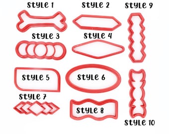 Hair Barrette - Polymer Clay Cutters