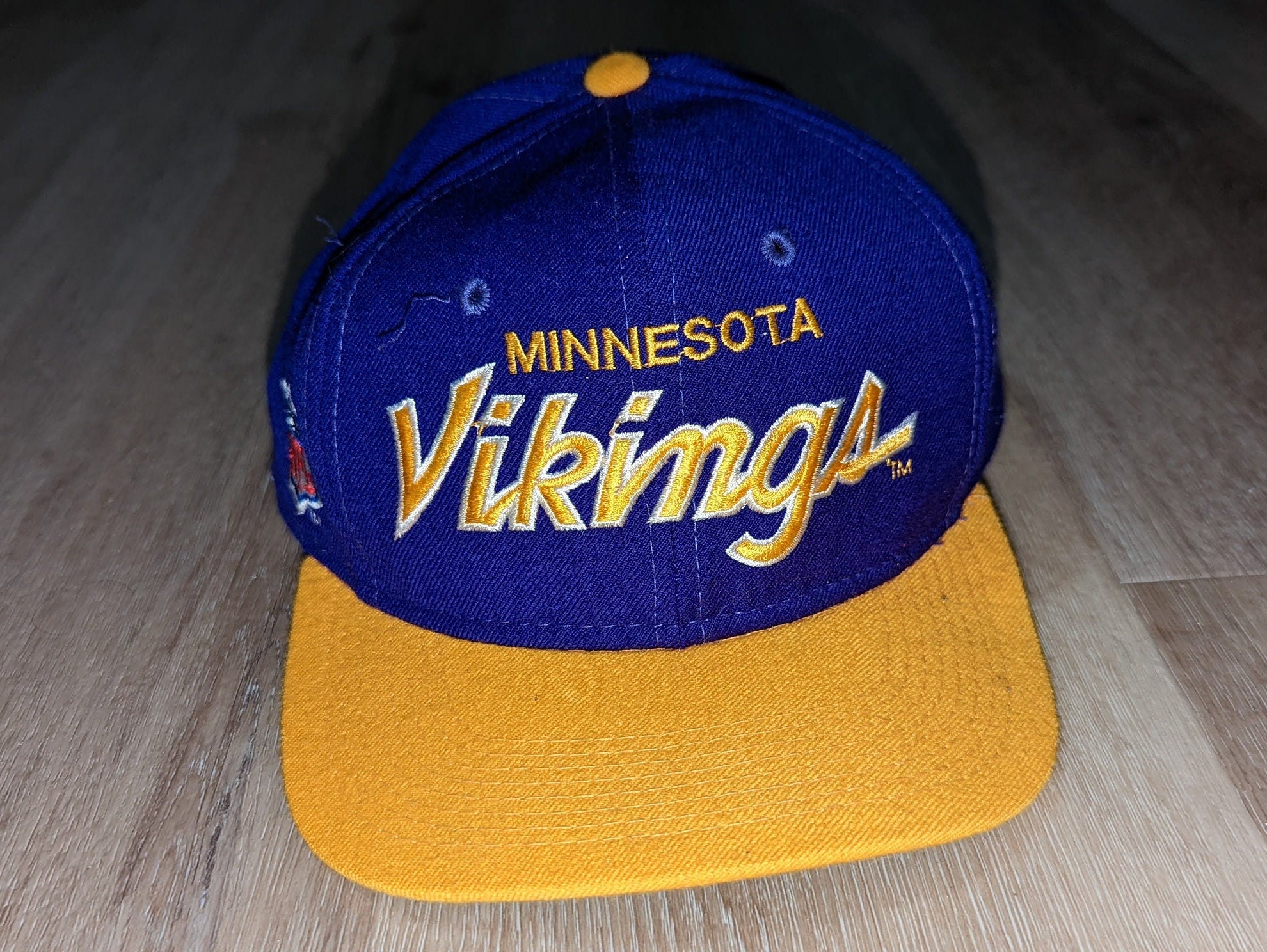 Vintage 90's Minnesota Vikings Sports Specialties SCRIPT - Etsy
