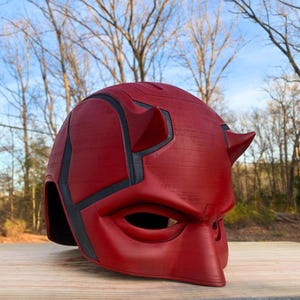 Daredevil Mask - Cowl for Wearable Cosplay & Hero Collections, Perfect for Comic Fans and Costume Enthusiasts