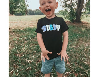 Bubby Shirt , Boys Toddler Tee , Toddler And Baby Shirts , Family Shirts , Rabbit Skins Tee , Bubby T-Shirt , Bubba Shirts , Gifts For Boys