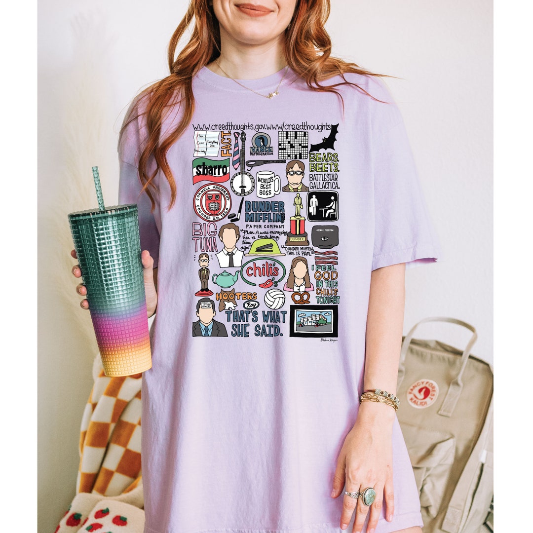 The Office Shirt, the Office Memorabilia Shirt, the Office Clip Art, TV