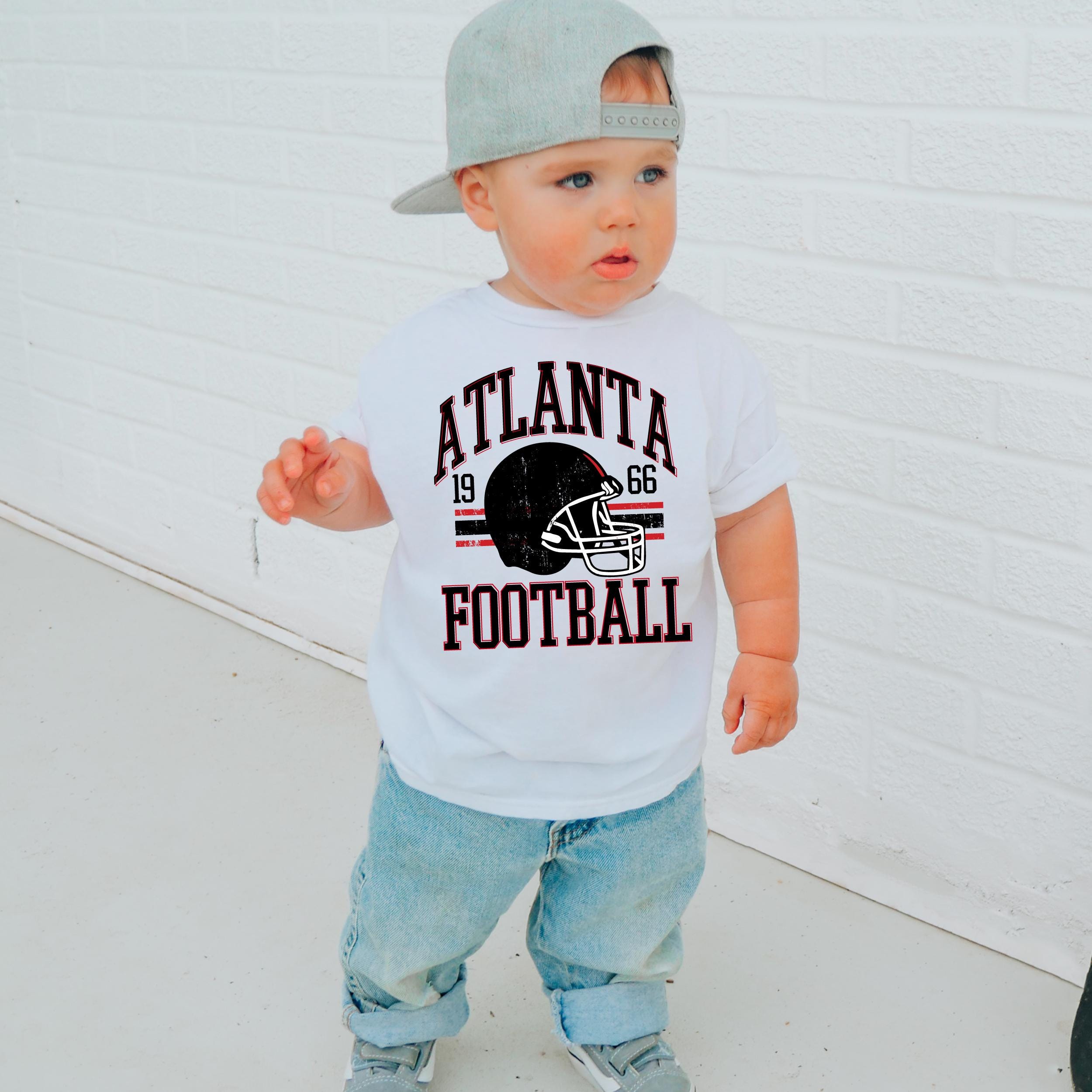 Atlanta Football Shirt , Vintage Atlanta Football Shirt , Toddler Atlanta Football , Game Day Tee , Football Season Shirt