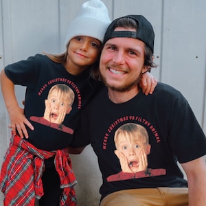 Merry Christmas Ya Filthy Animal Shirt , Home Alone Shirt , Christmas Movie, Holiday Shirt, Christmas Gift, Shirt