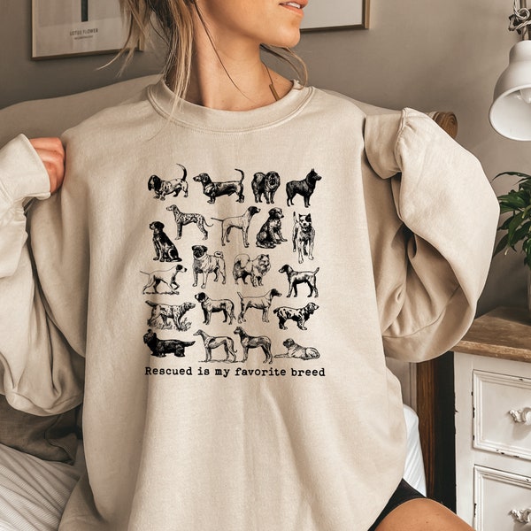 Rescue Dog T Shirt - Etsy