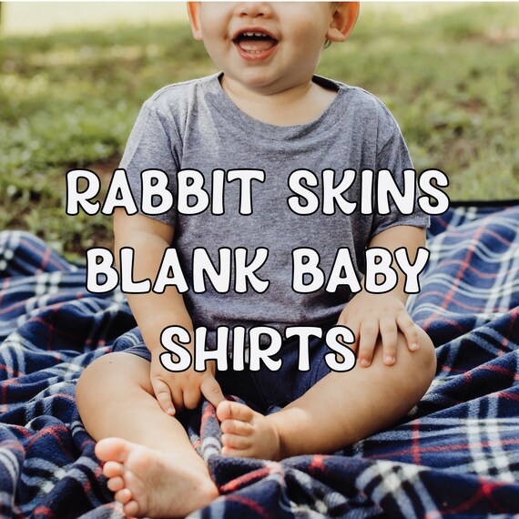Blank Rabbit Skin Infant Shirt , Blank Apparel , Blank Shirts for Babies , Wholesale  Blanks , Rabbit Skins Blanks , Cotton Baby T-shirts - Etsy