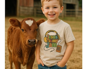 Jesus Is My Jam Tshirt , Baby Shirt , Christian T-Shirts , Kid Christian Shirt , Jesus Shirts , Cute Kids Tshirts , Matching Family Shirts
