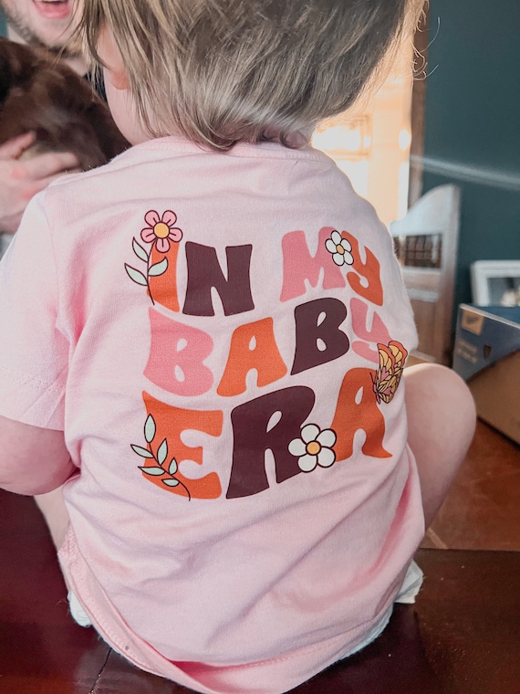 Baby girl logo cheap t shirt