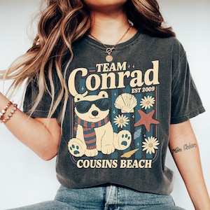 Team Conrad Shirt , TSITP Shirt , Cute Cousins Beach Shirt , Team Conrad , Conrad Shirt , Cousins Beach Tshirt , Comfort Colors Shirt