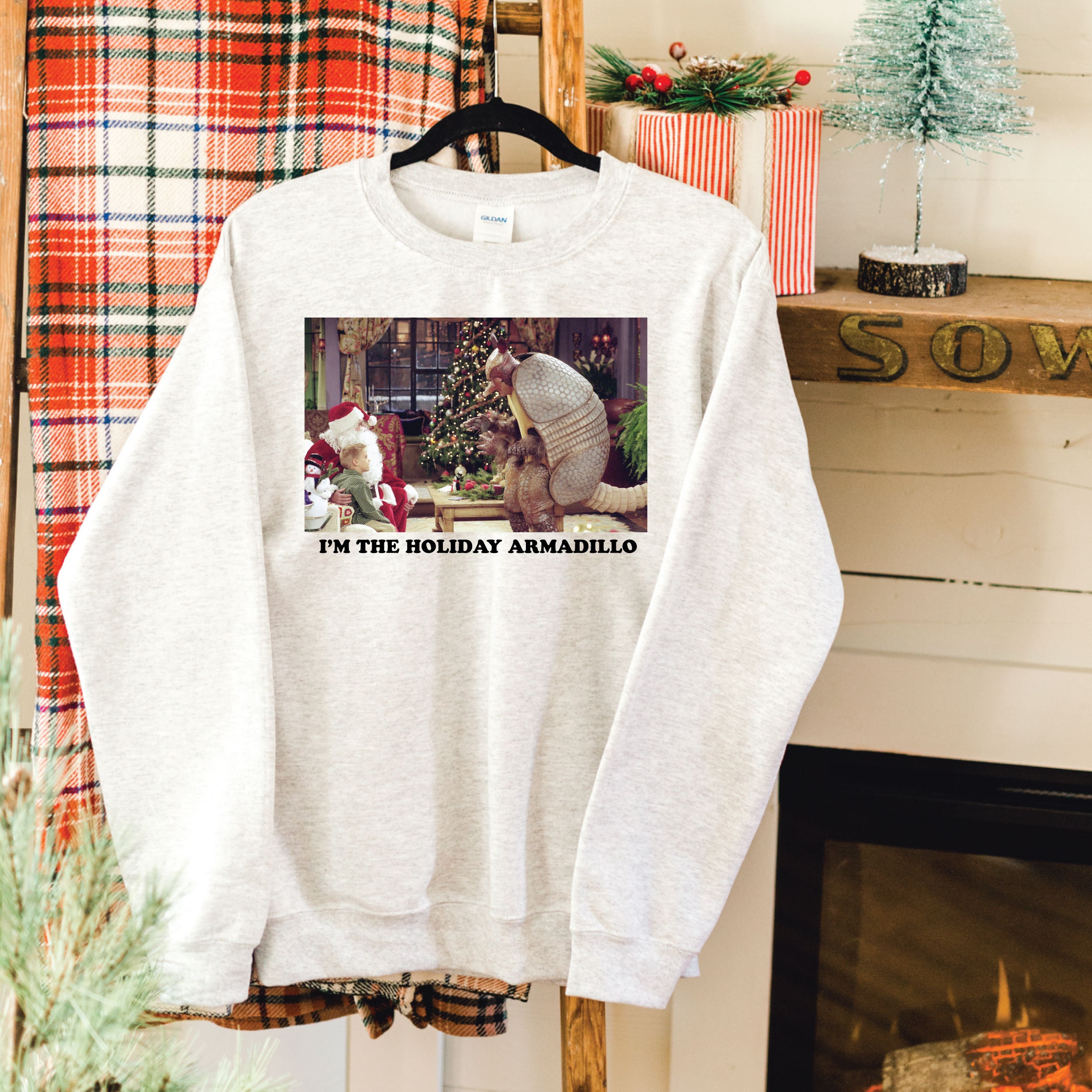 Holiday armadillo sweatshirt discount