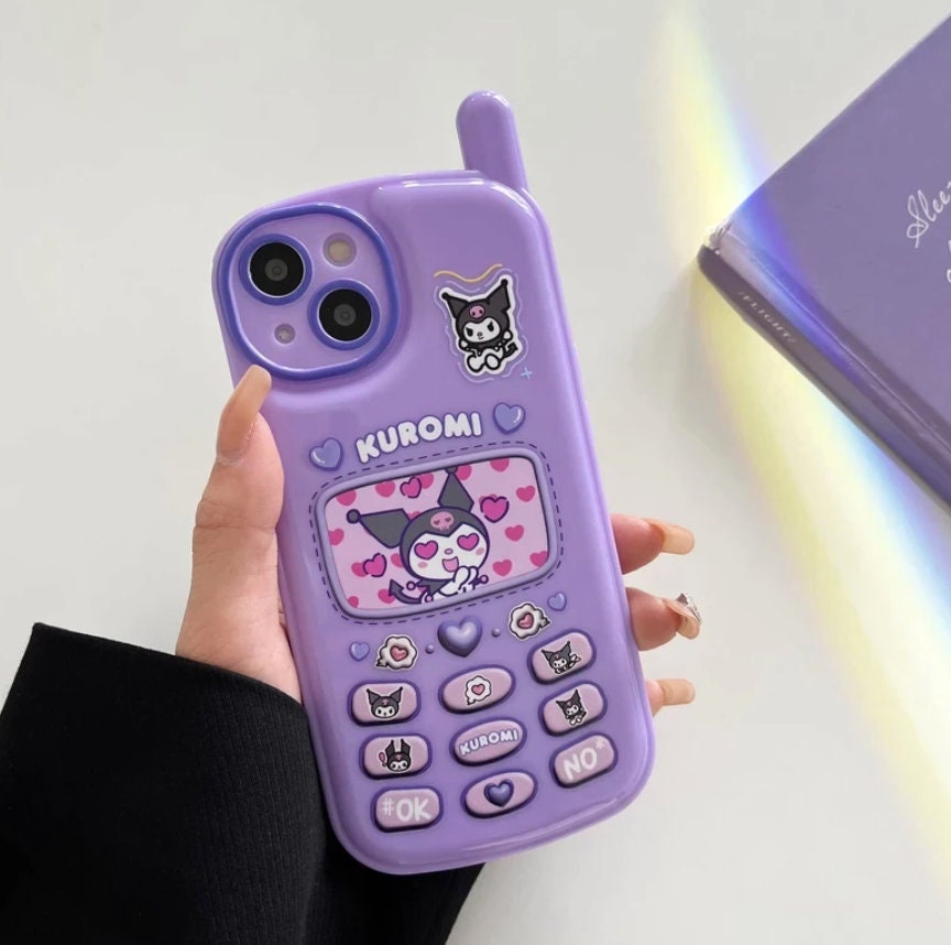 BlingKiyo Purple Kuromi Phone Case