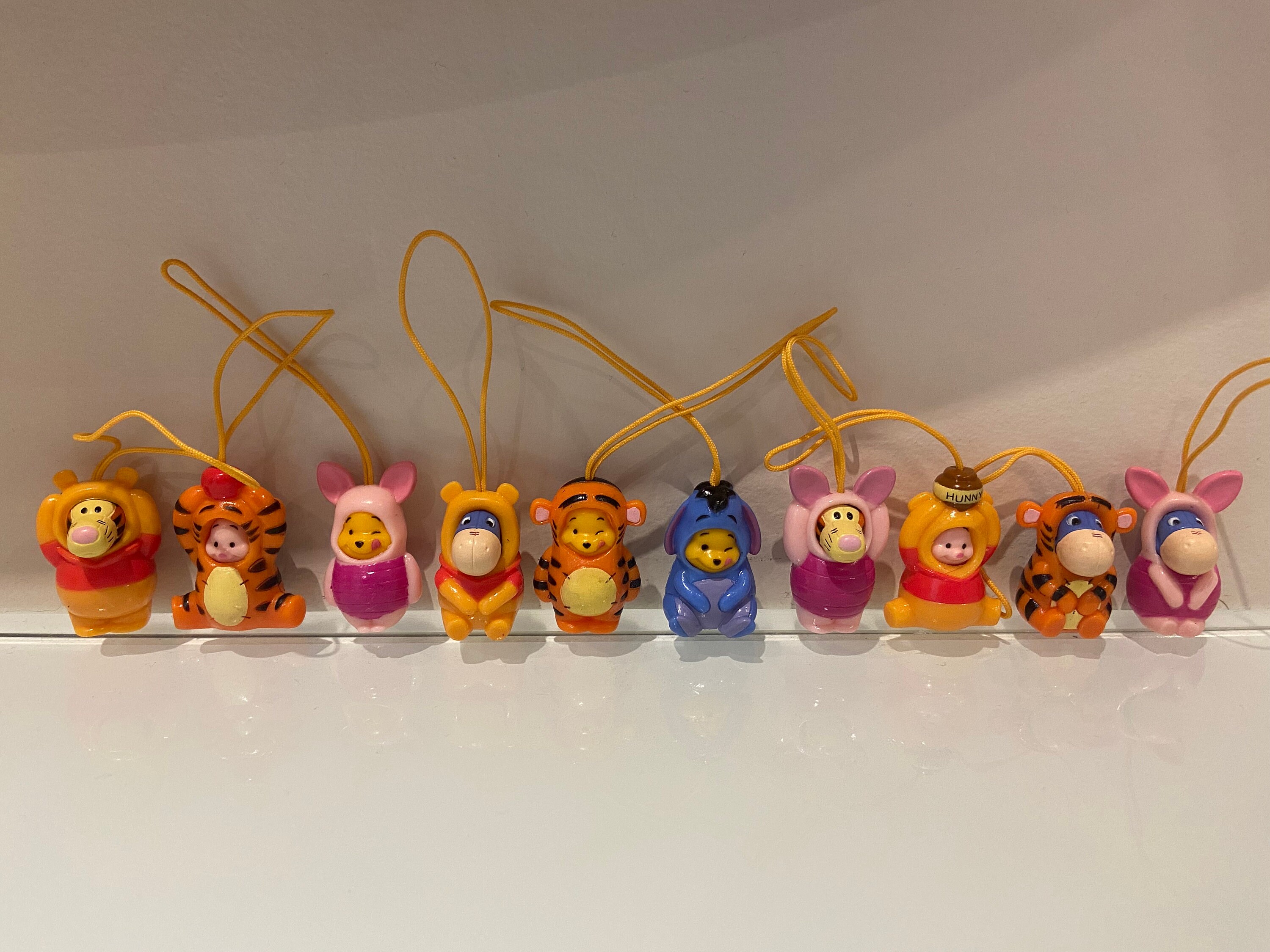 thumbnail image 2 of TOMY Winnie The Pooh Peek-a-Pooh Series 8 Tropical Edition Dangler – You Pick! 2 of 5
