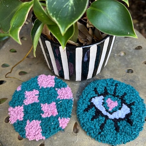 retro coaster set