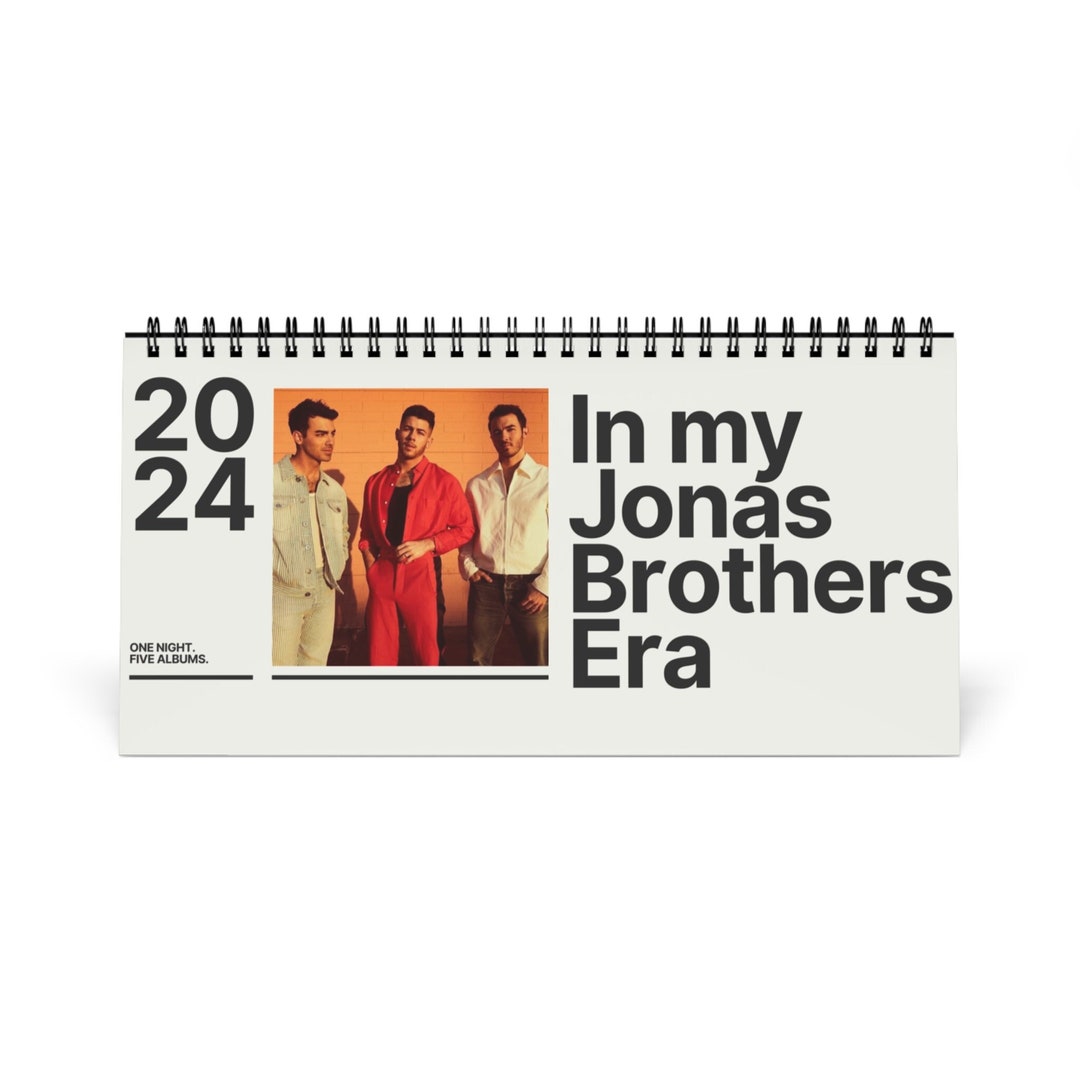 Jonas Brothers 2024 Calendar Jonas Brothers Merch Jonas Etsy