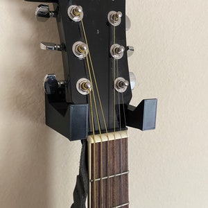 3D printed Guitar wall mount, guitar display, hanging guitar display, guitar holder
