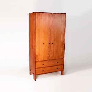 Solid Redwood Armoire, Hand Made and Crafted