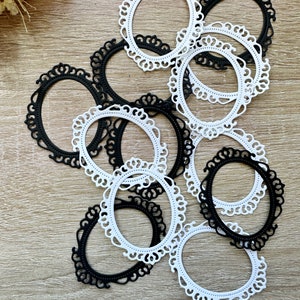 6 pcs/12 pcs mini-cadre prédécoupés parfait pour votre journal, album ou carte