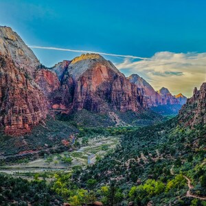 Zion National Park Digital Print - Nature Travel House Framed Fine Art Photography Wall Decor Zion Park
