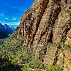 Zion National Park Landscape Digital Print - Nature Travel House Framed Fine Art Photography Wall Decor Zion Park