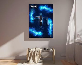 Póster de la película Moana 2026 (impresión artística)