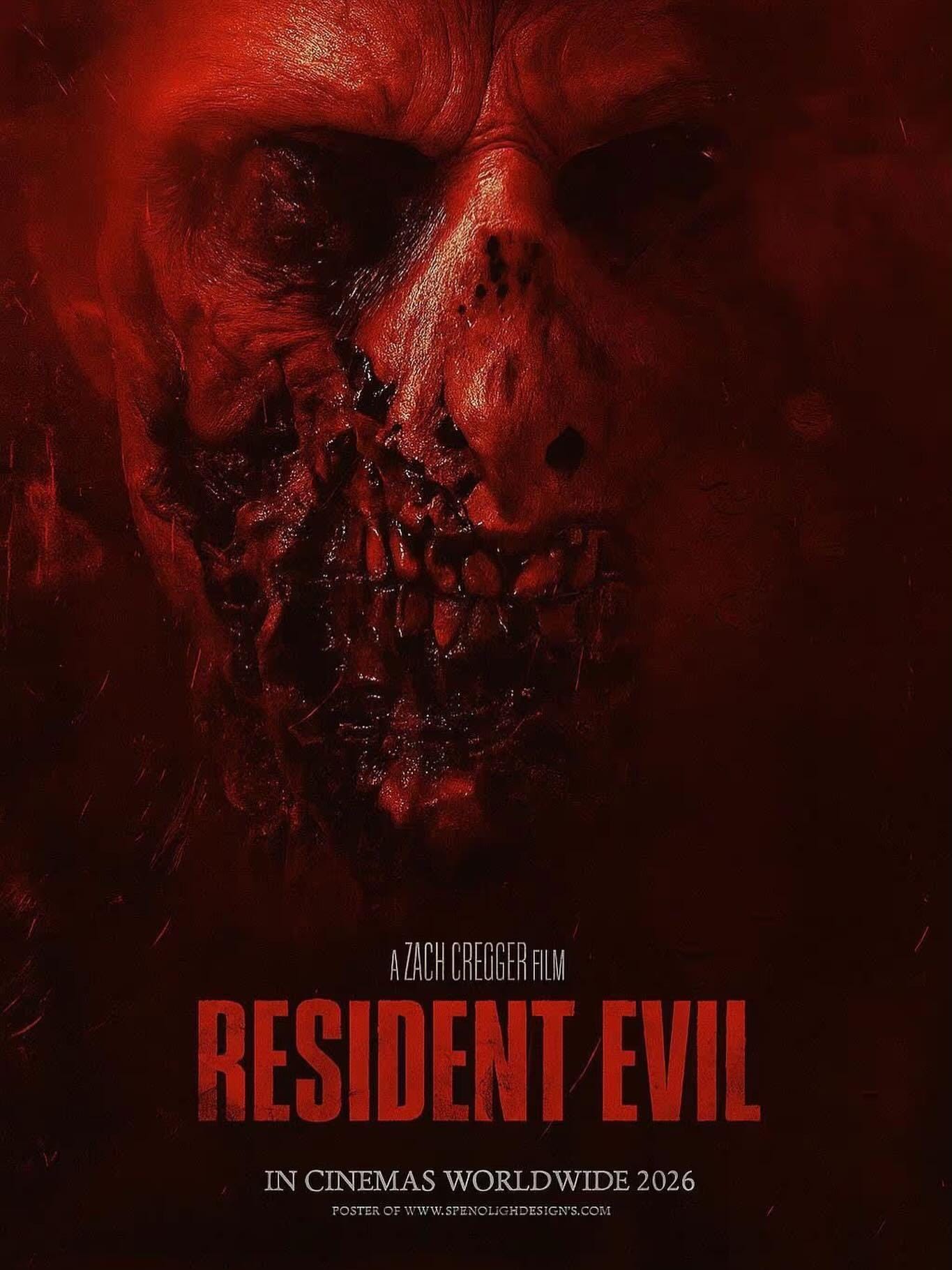 Resident Evil 2026 Movie Poster - Etsy Australia