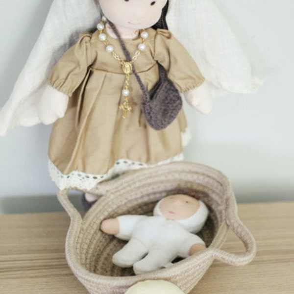 Blessed Baby Jesus Bundle for Mary Waldorf Inspired Doll