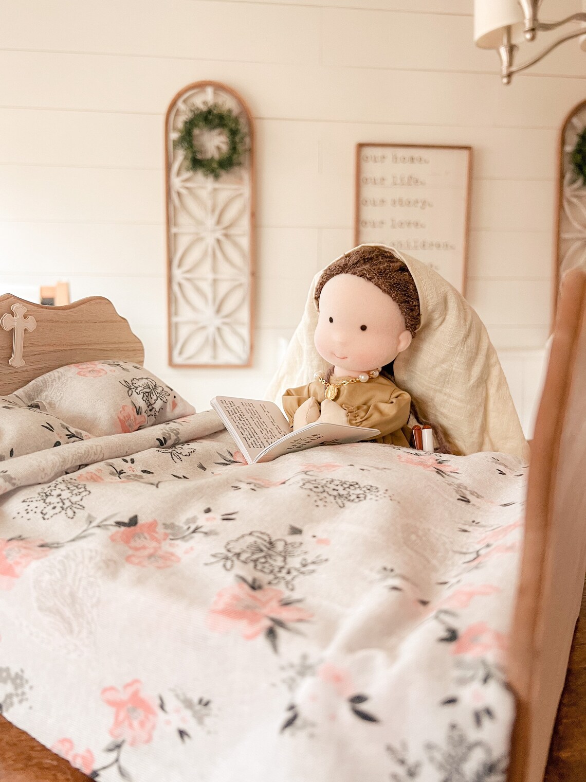 Blessed Virgin Mary Doll Religious Doll First Communion - Etsy