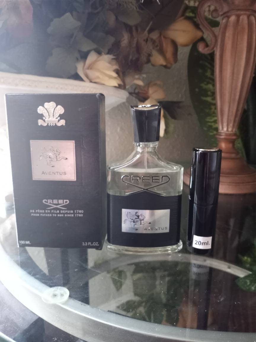 Creed Aventus Extrait De Parfum 20ml for Men. Sample Travel 