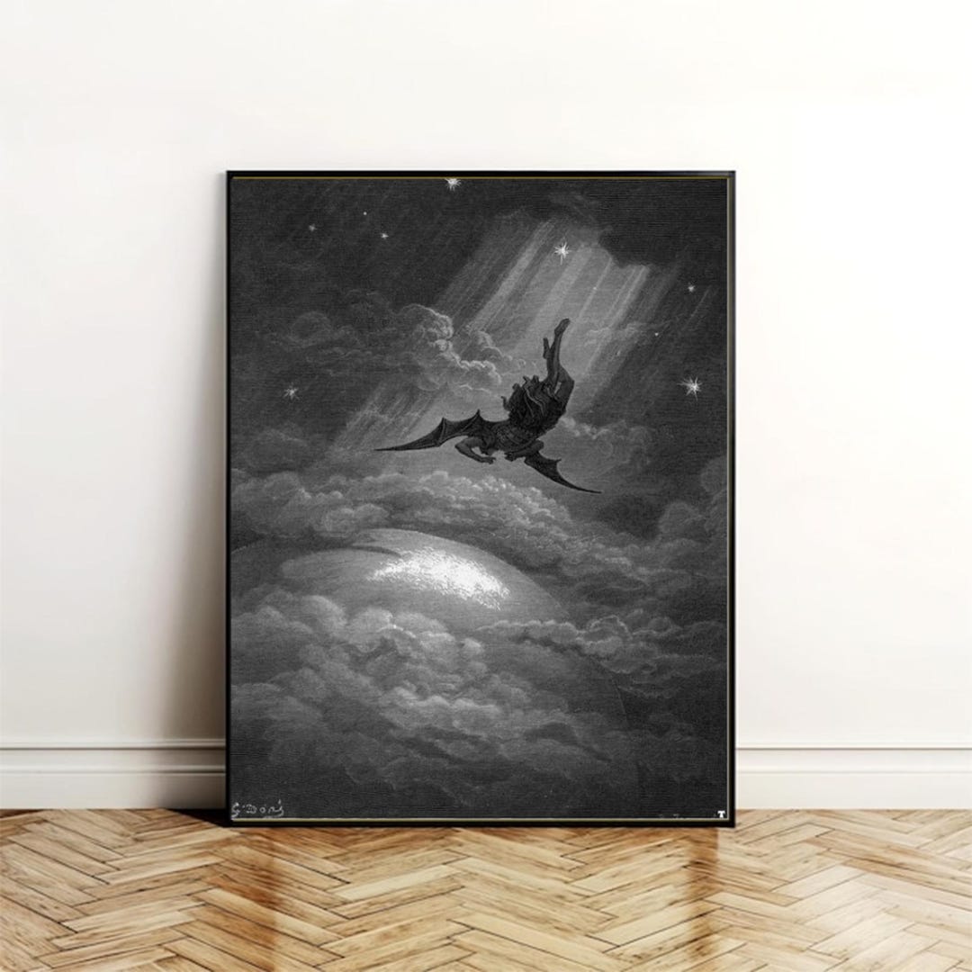 Paradise Lost Satan is Cast Out of Heaven and is Plunged Into Hell ...