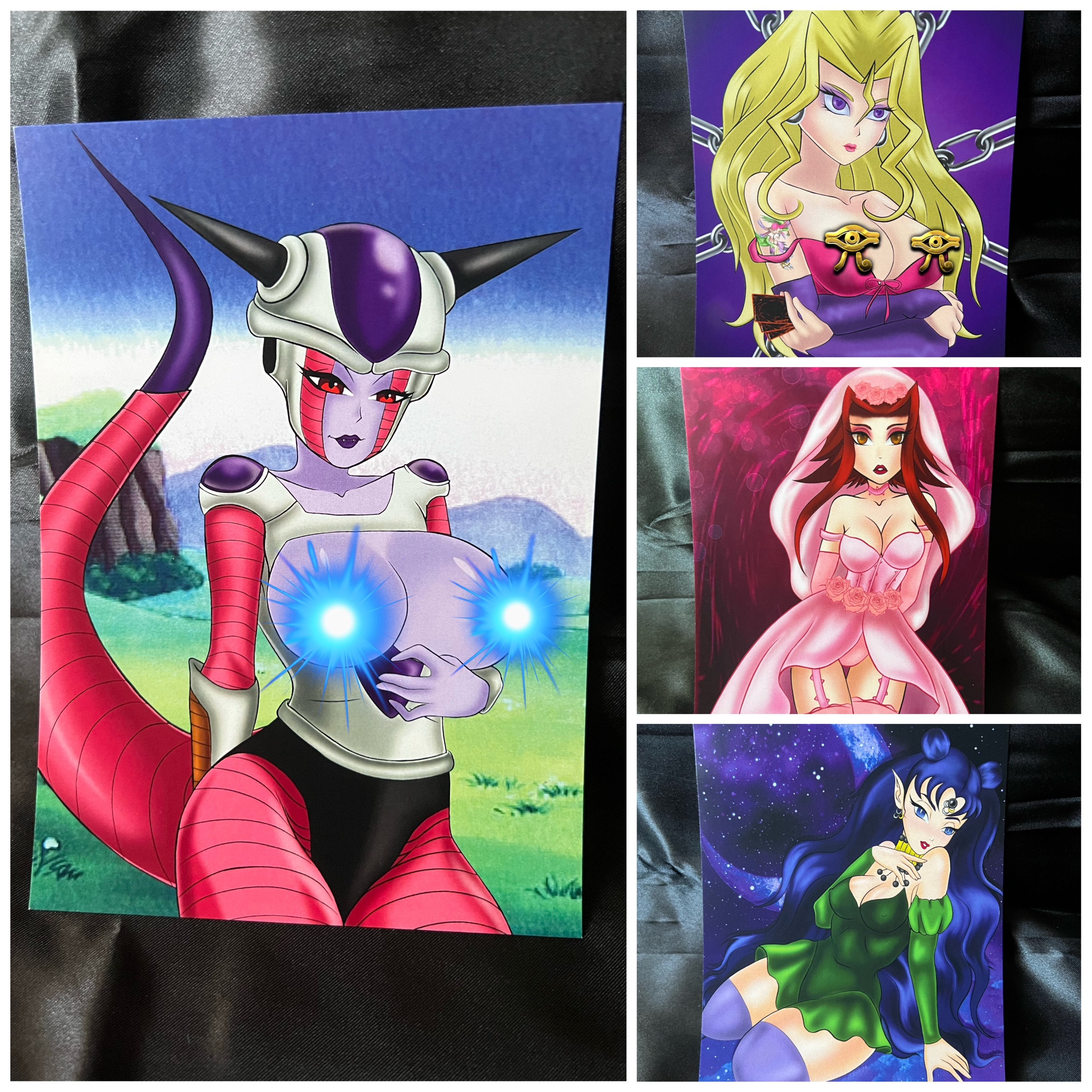 Manga Anime Waifu Babes NSFW Lewd Lord Freeze Queen Nehelenia Valentine Aki  Video Game Weeb Peeker House Decor Gift - Etsy