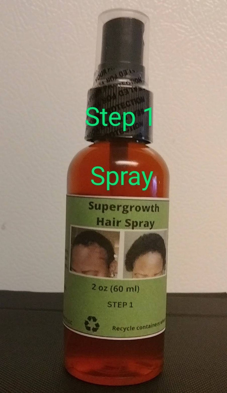 Cloves Supergrowth Hair Spray to Reverse Traction Alopecia and Severe