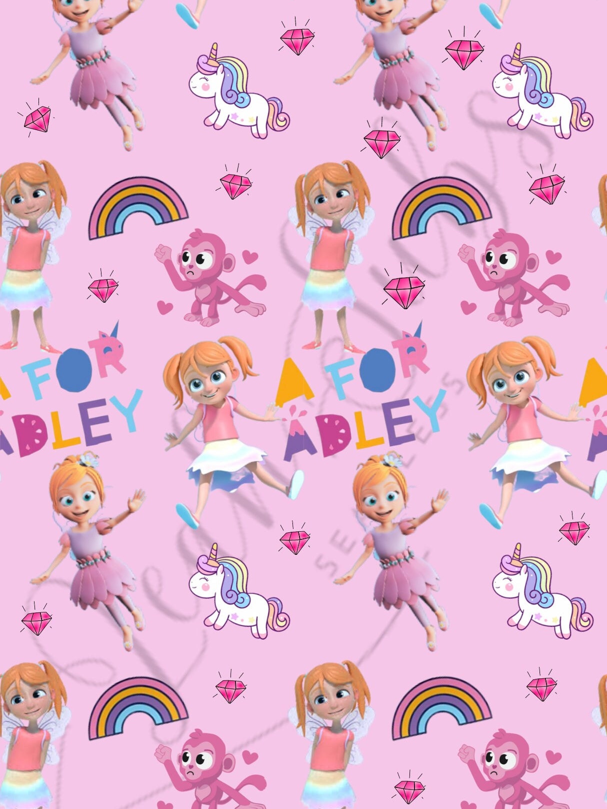 A Adley Seamless Pattern OPTIONS AVAILABLE - Etsy