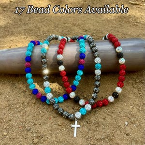 3 Color Sports Ice Drip Necklace Baseball Bling Softball Bling String Bling Swing Bling Baseball Sparkle Necklace Candy Drip Cotton Candy
