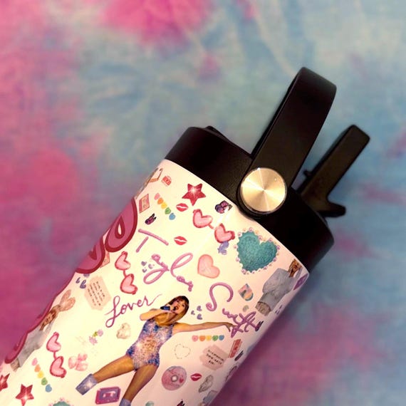 Personalized Sport Top 20oz Tumbler Stainless Water Bottle Screw on Straw Lid Dishwasher Safe!