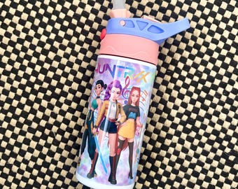 Personalized 12oz Stainless Steel Insulated Spill Proof Water Bottle Kpop