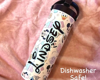 Personalized Mouse & Friends 20oz Tumbler: Stainless Steel Water Bottle