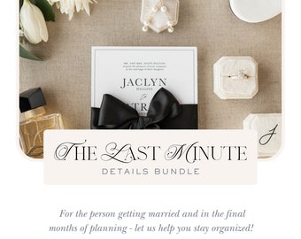 The Last Minute Details Bundle