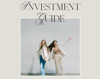 How to Build the Best Investment Guide - Resources for Wedding Planners