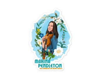 Marina Pendleton Portrait Sticker
